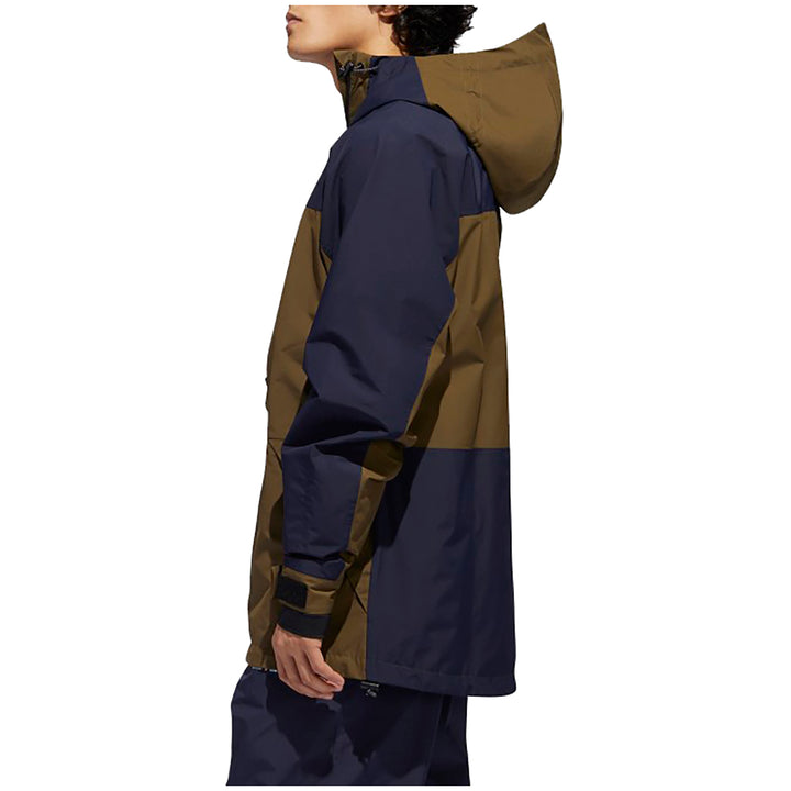 Adidas GORE-TEX Jacket - Men's Legend Ink/Trace Olive/Ice Blue