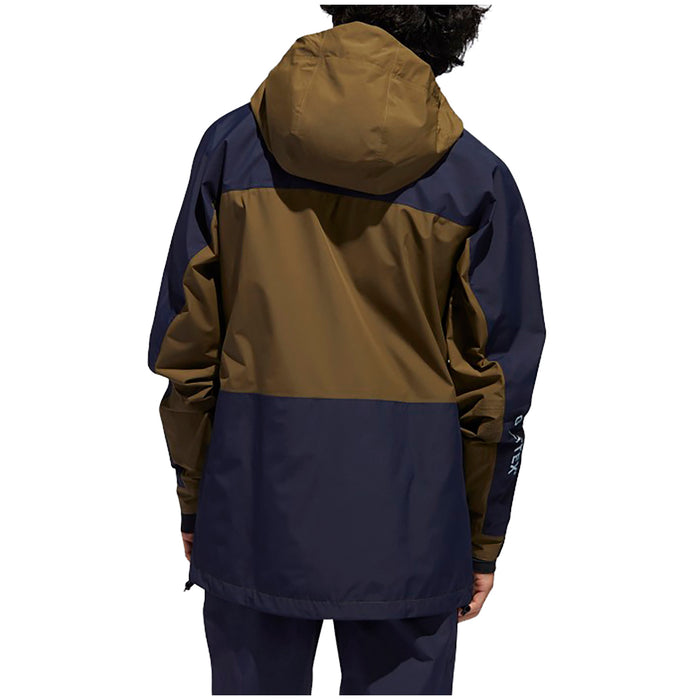 Adidas GORE-TEX Jacket - Men's Legend Ink/Trace Olive/Ice Blue
