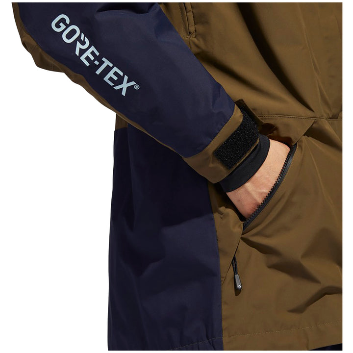 Adidas GORE-TEX Jacket - Men's Legend Ink/Trace Olive/Ice Blue