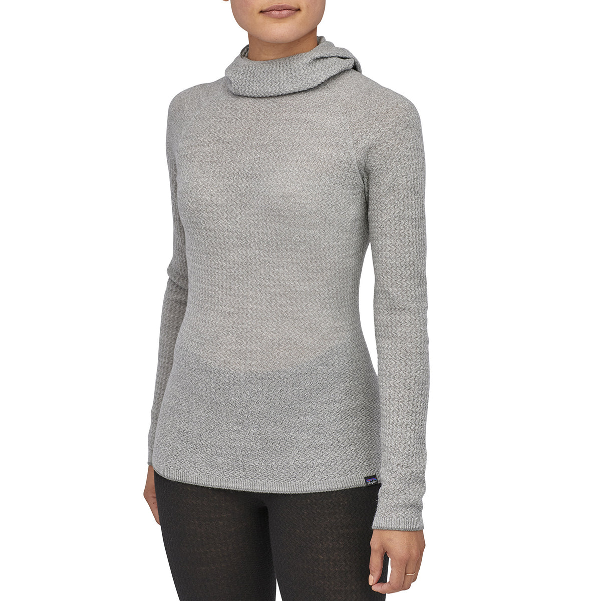 Patagonia Capilene® Air Hoodie - Women's Feather Grey/Birch White X-Dye