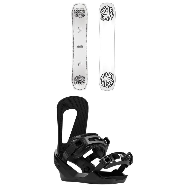 Bataleon Disaster Snowboard + Switchback Chaser Snowboard Bindings 2021