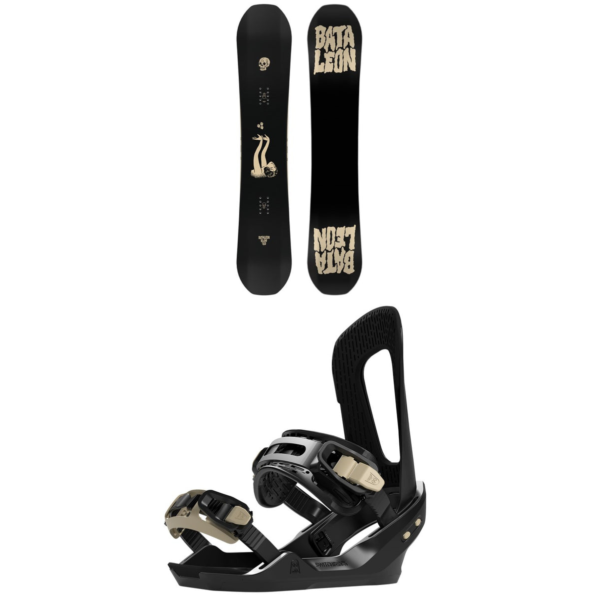 Bataleon Blow Snowboard + Switchback Blow Snowboard Bindings 2021