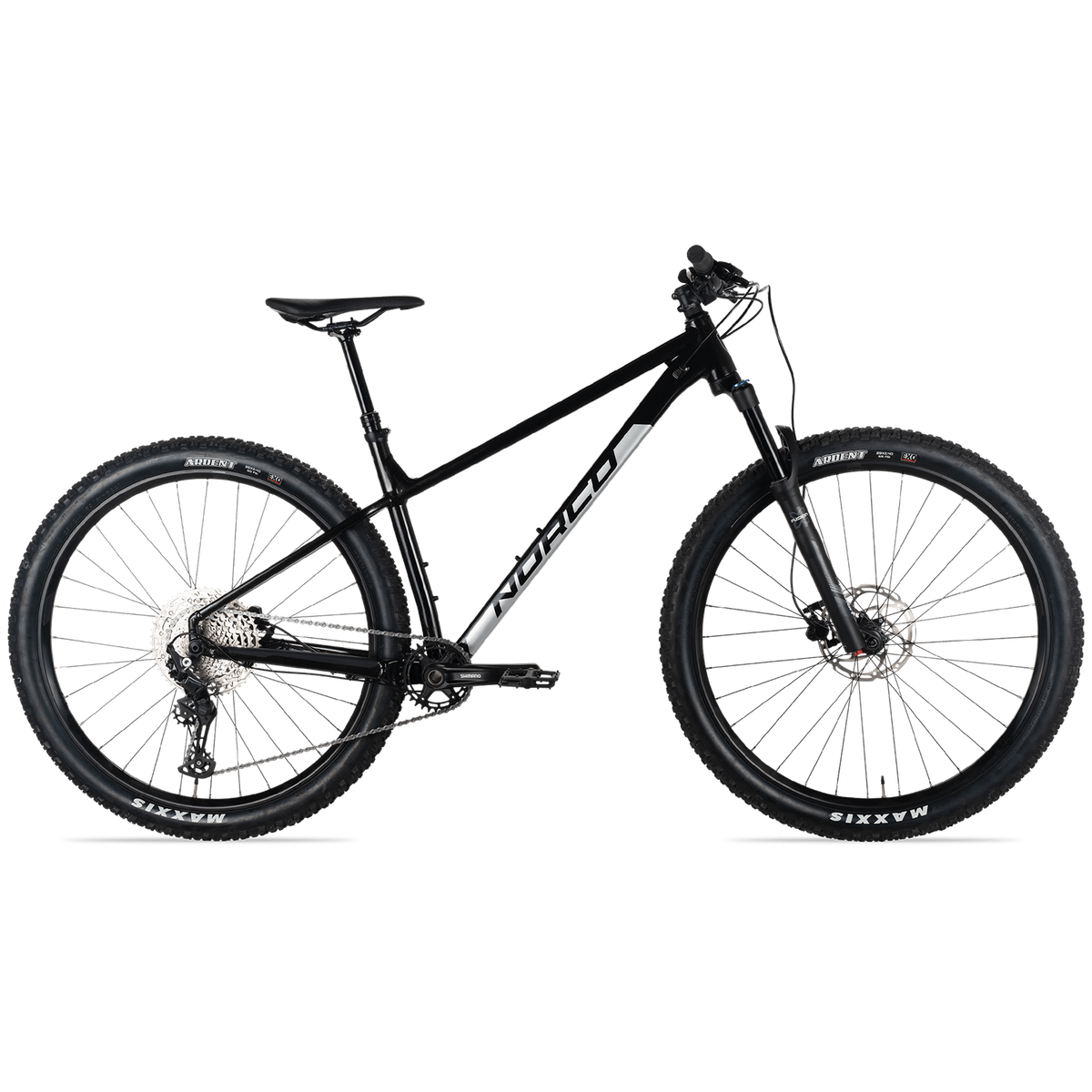 Norco Fluid HT 1 Complete Mountain Bike 2024 Black/Silver