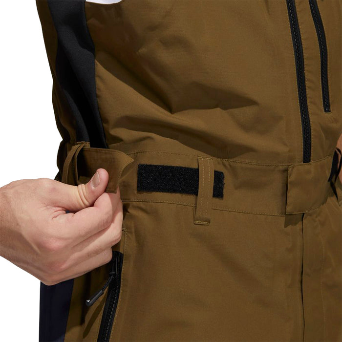 Adidas GORE-TEX Bibs - Men's Legend Ink/Trace Olive/Ice Blue