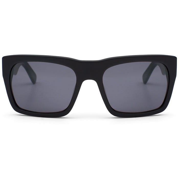 OTIS Stones Throw Sunglasses Matte Black/Grey Polarized