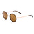 OTIS Winston Sunglasses Matte Dark Tort/Brown Polar