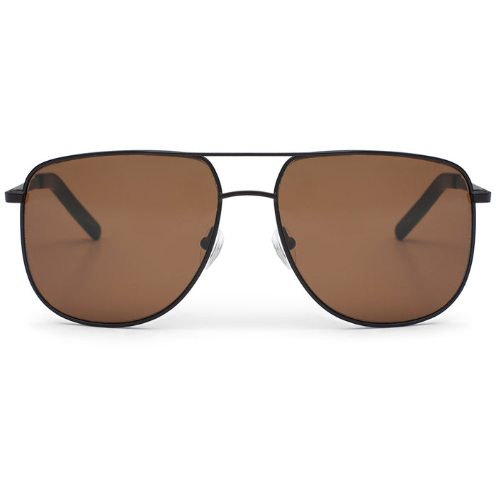 OTIS High Line Sunglasses Matte Black/Brown Polar