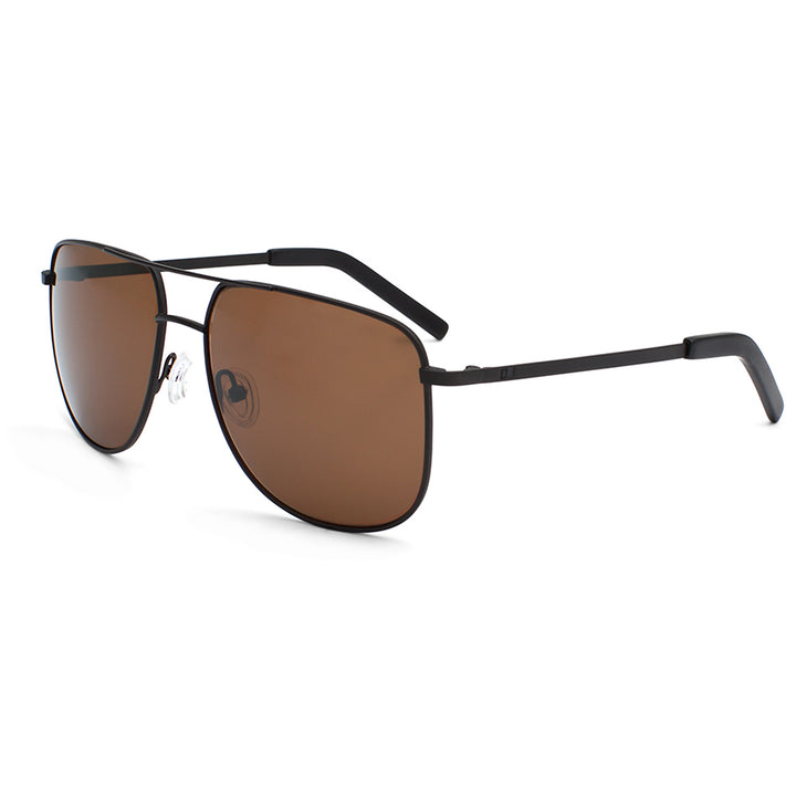 OTIS High Line Sunglasses Matte Black/Brown Polar
