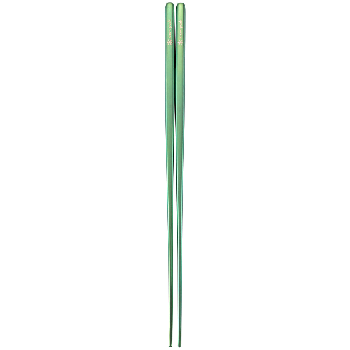 Snow Peak Titanium Chopsticks Green