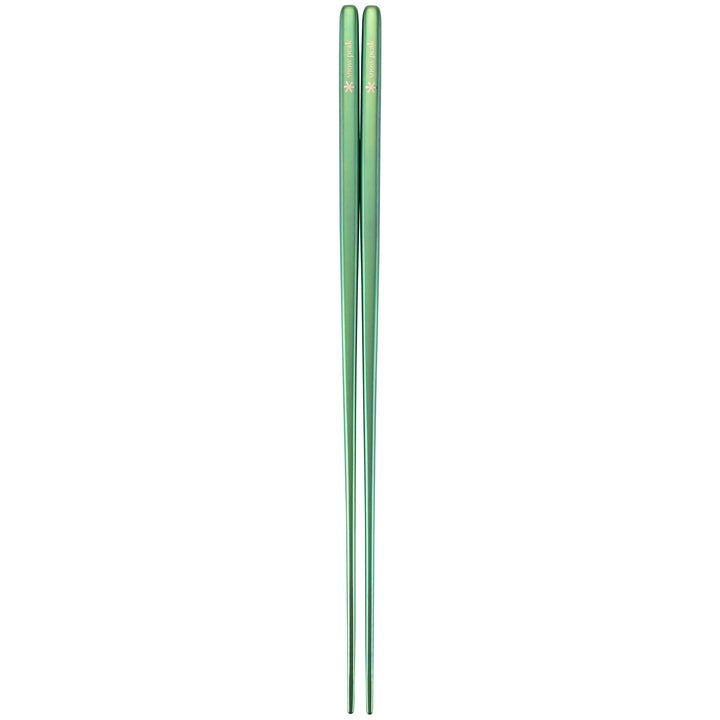 Snow Peak Titanium Chopsticks Green