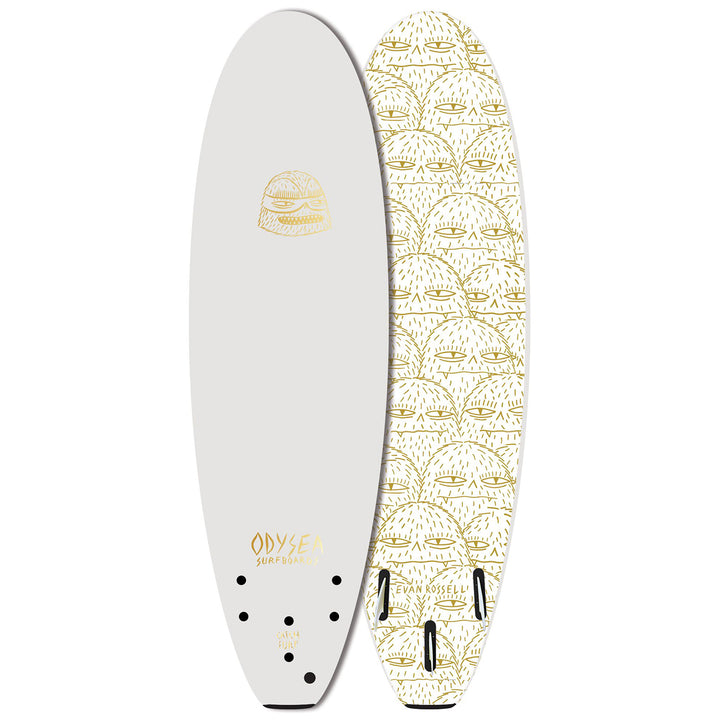 Catch Surf Odysea 6'0" Log x Evan Rossell Surfboard White