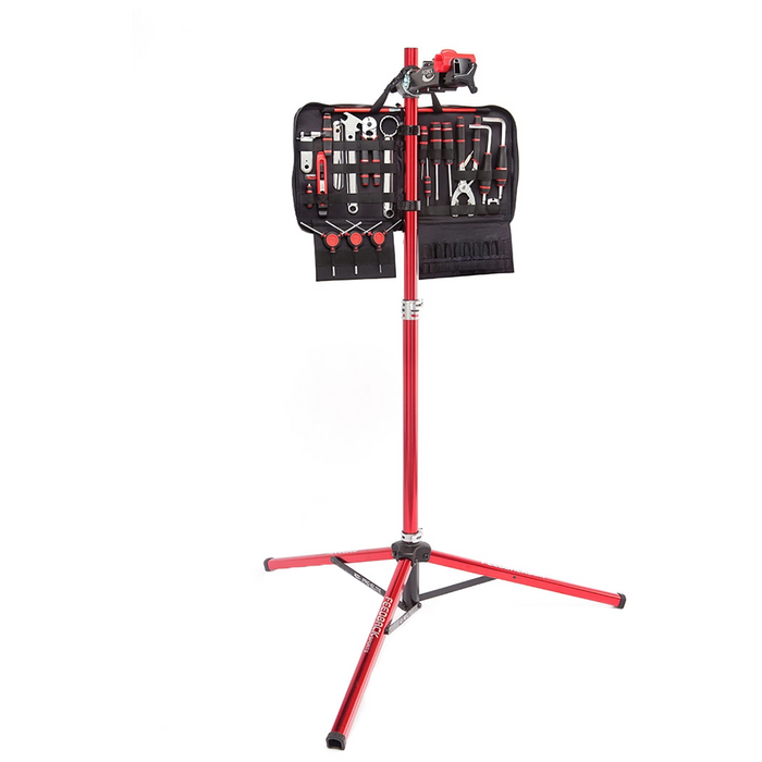 Feedback Sports Pro-Elite Work Stand Red