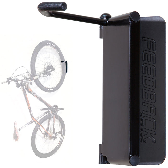 Feedback Sports Velo Hinge-Pivoting Wall Hook Black
