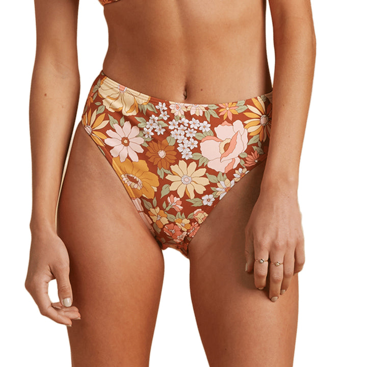 Billabong Back Then High Maui Bikini Bottoms - Women's Multi