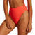 Billabong Tanlines High Maui Bikini Bottoms - Women's Hot Coral