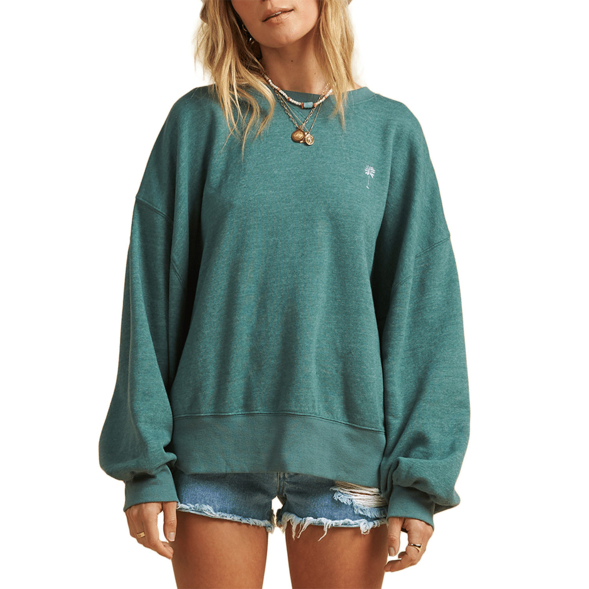 Billabong x The Salty Blonde Vacation Mode Pullover - Women's Jungle