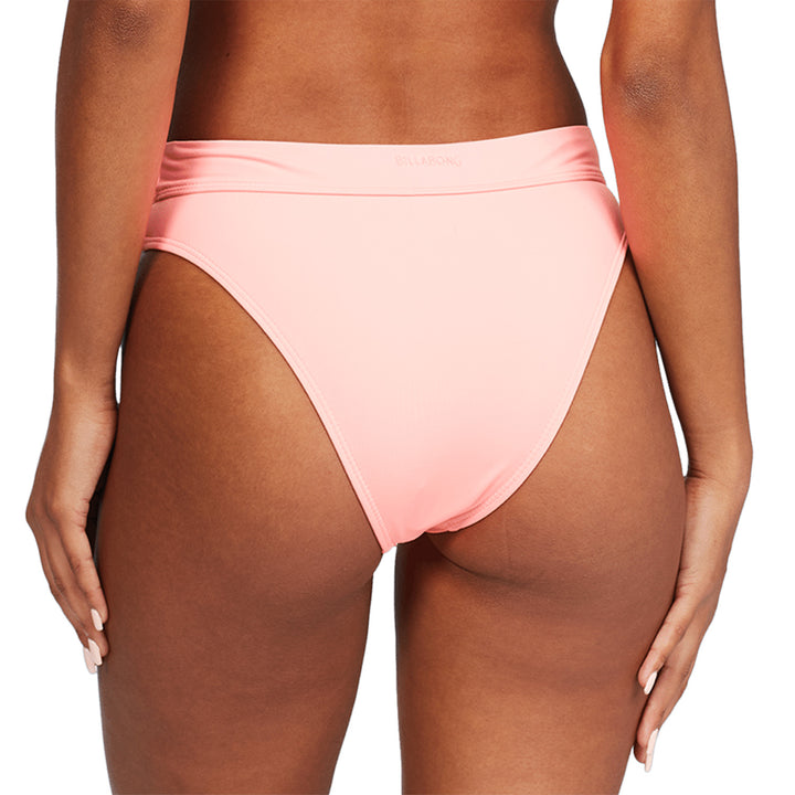 Billabong Sol Searcher Maui Rider Bikini Bottoms - Women's Acid Pink