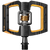 Crank Brothers Mallet DH 11 Pedals Black & Gold/Gold Spring