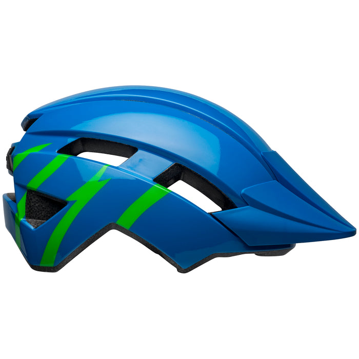 Bell Sidetrack II MIPS Bike Helmet - Kids' Strike Gloss Blue/Green