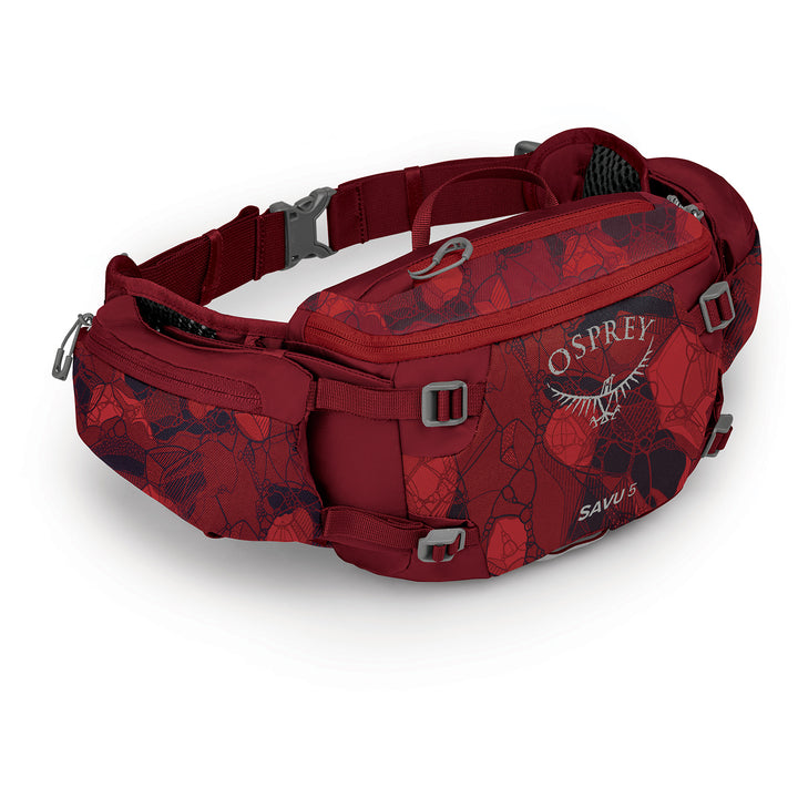 Osprey Savu 5 Lumbar Bottle Pack Claret Red