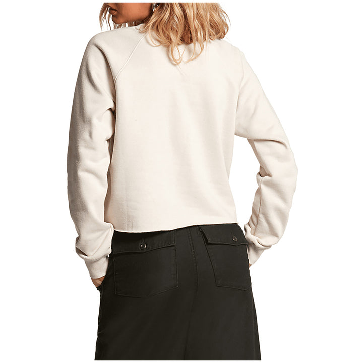 Volcom Truly Stoked Crew Fleece - Women's Moonbeam