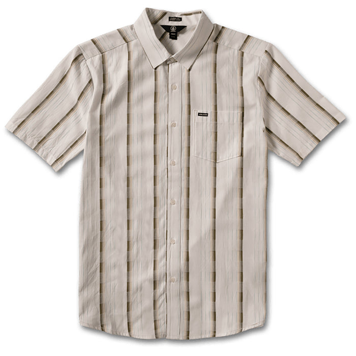 Volcom Barrun Short-Sleeve Shirt - Men's Primer White