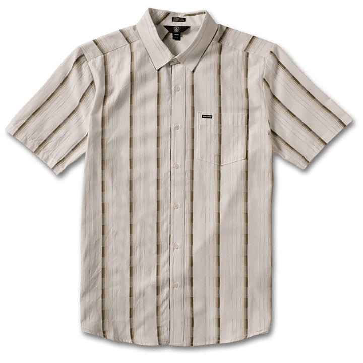 Volcom Barrun Short-Sleeve Shirt - Men's Primer White