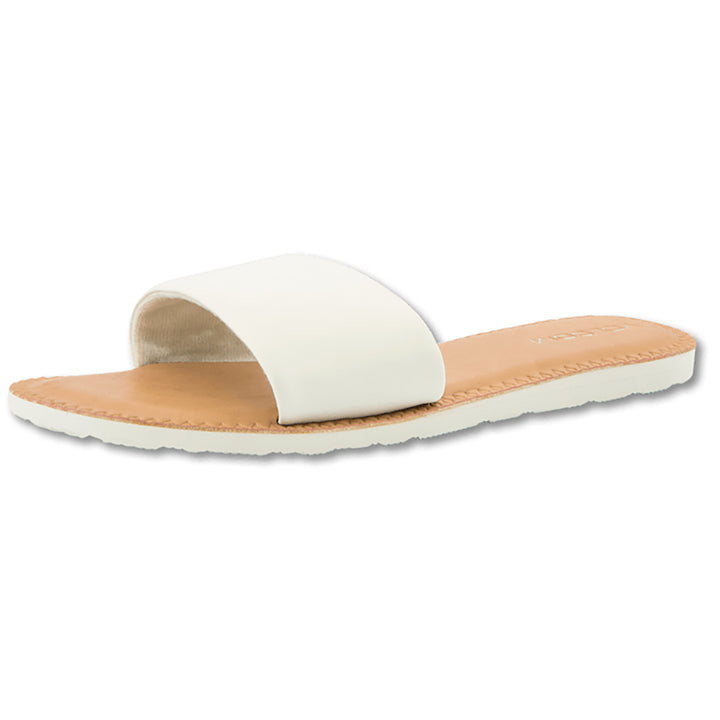 Volcom Simple Slide Sandals - Women's White