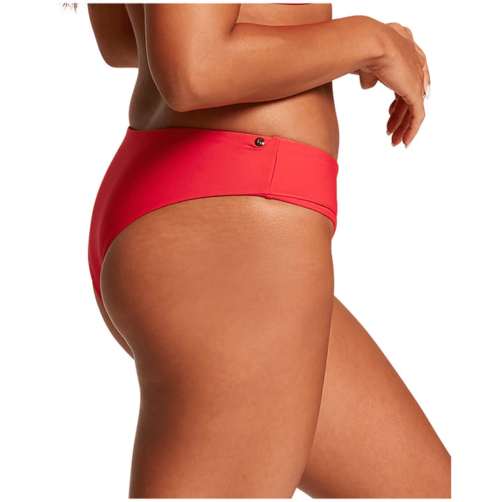 Volcom Simply Seamless Skimpy Bikini Bottoms - Women's True Red
