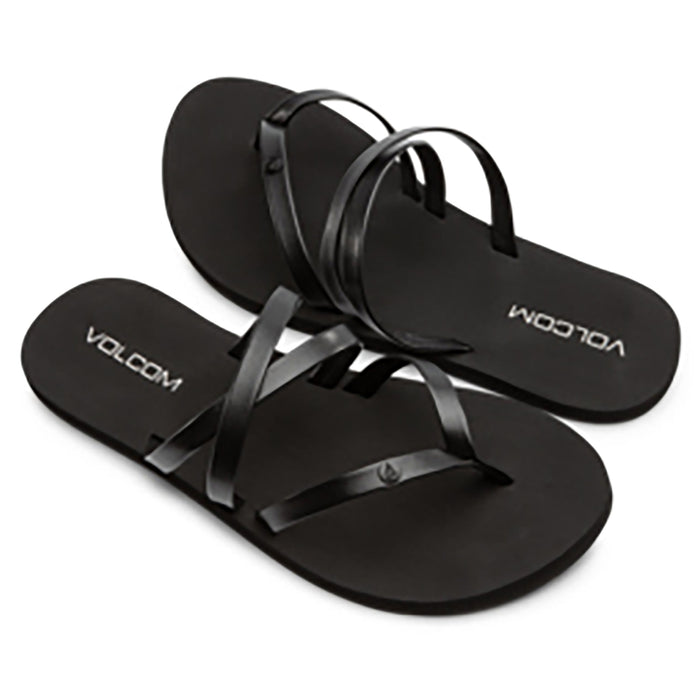 Volcom Easy Breezy II Sandals - Women's Black Out