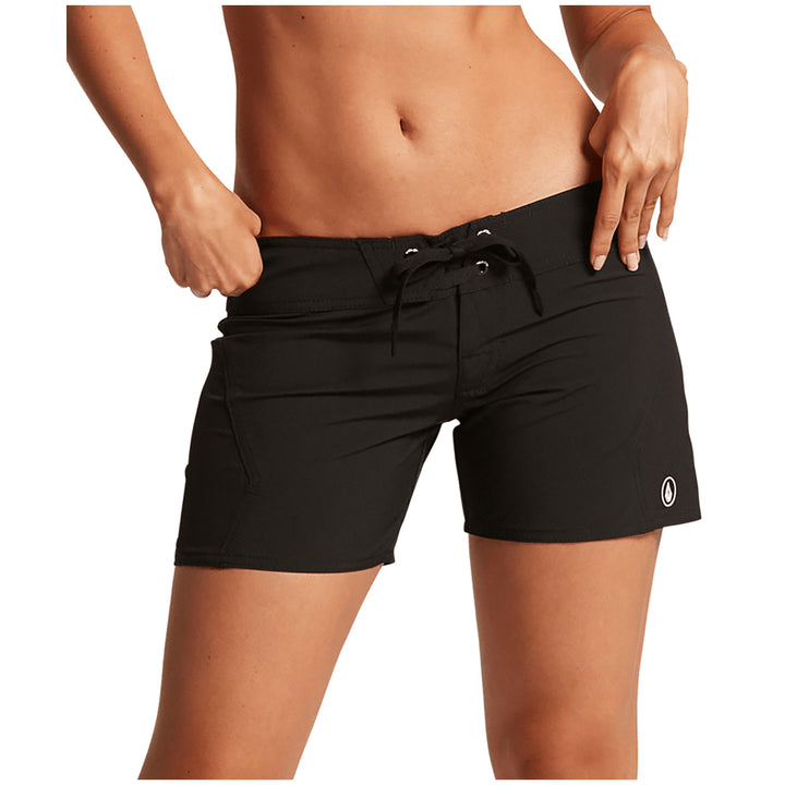 Volcom Simply Solid 5' Boardshorts - Women's Black