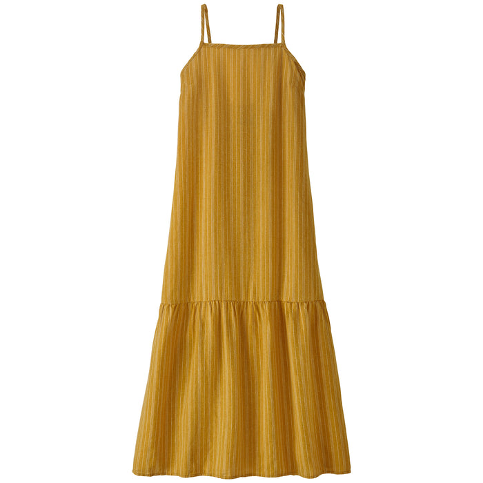 Patagonia Garden Island Tiered Dress - Women's Bayshore: Hawk Gold