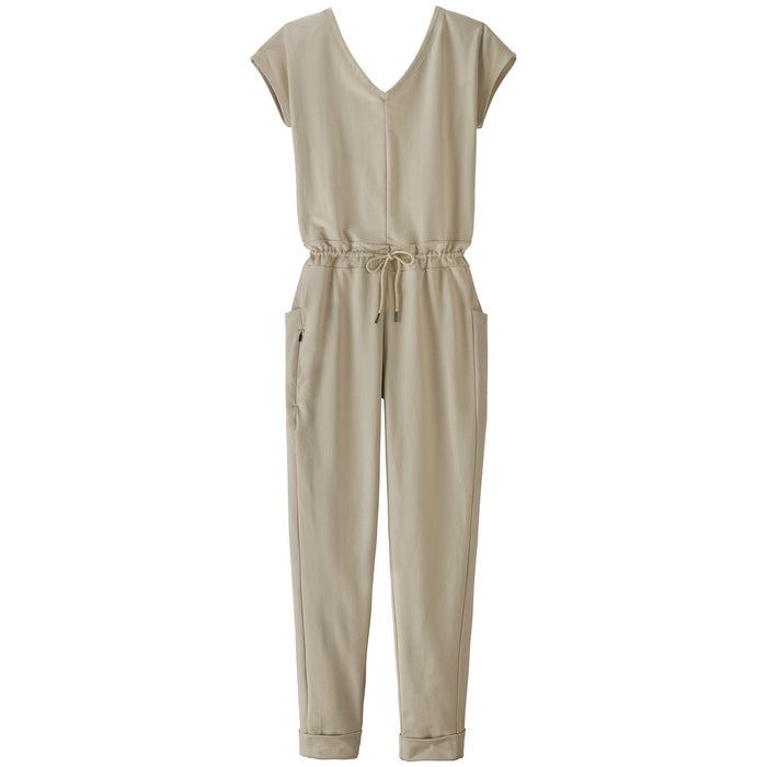 Patagonia Organic Cotton Roaming Jumpsuit - Women's Pumice