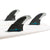 FCS II Performer PC Carbon Small Tri Fin Set