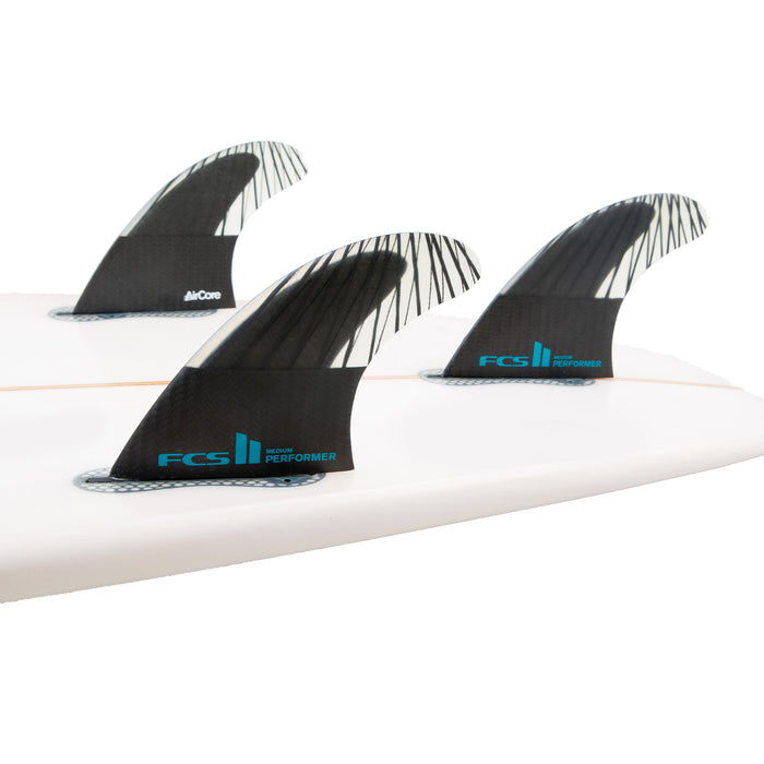 FCS II Performer PC Carbon Small Tri Fin Set