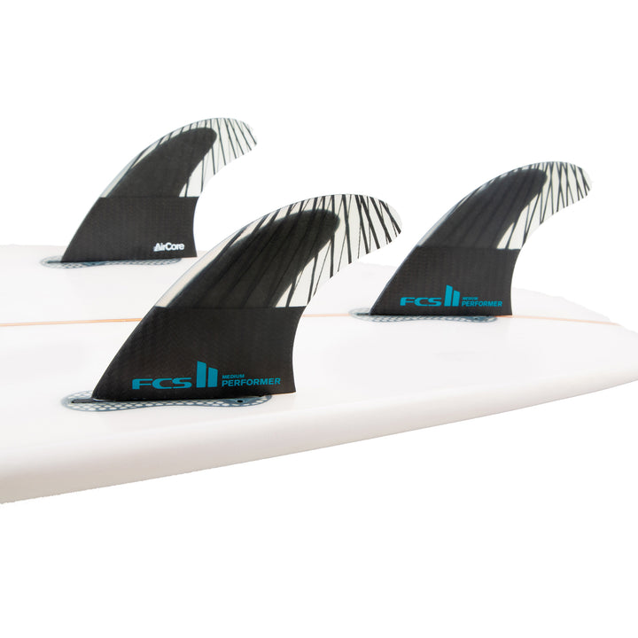 FCS II Performer PC Carbon Small Tri Fin Set