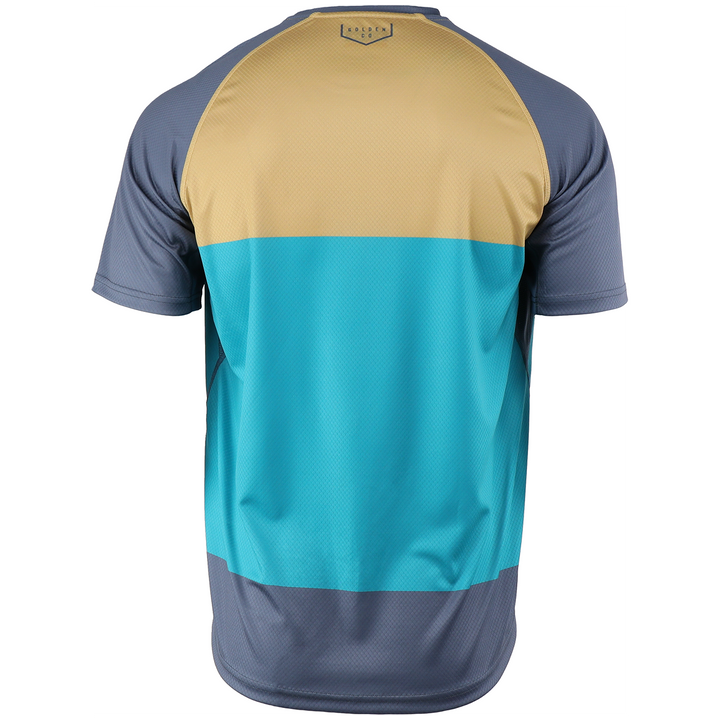 Yeti Cycles Longhorn S/S Jersey Turq/Earth