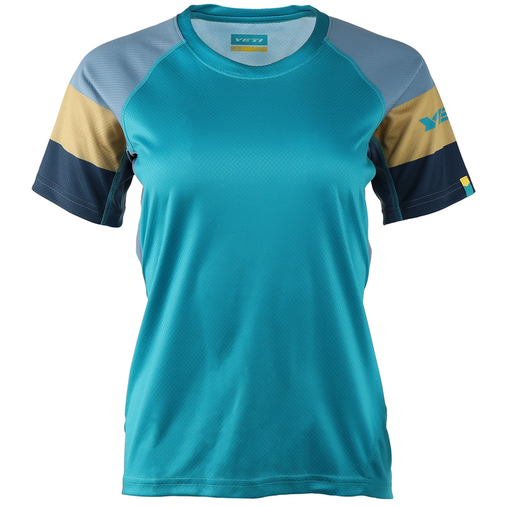 Yeti Cycles Crest S/S Jersey - Women's Turq