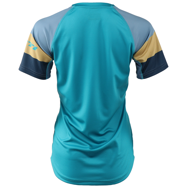 Yeti Cycles Crest S/S Jersey - Women's Turq