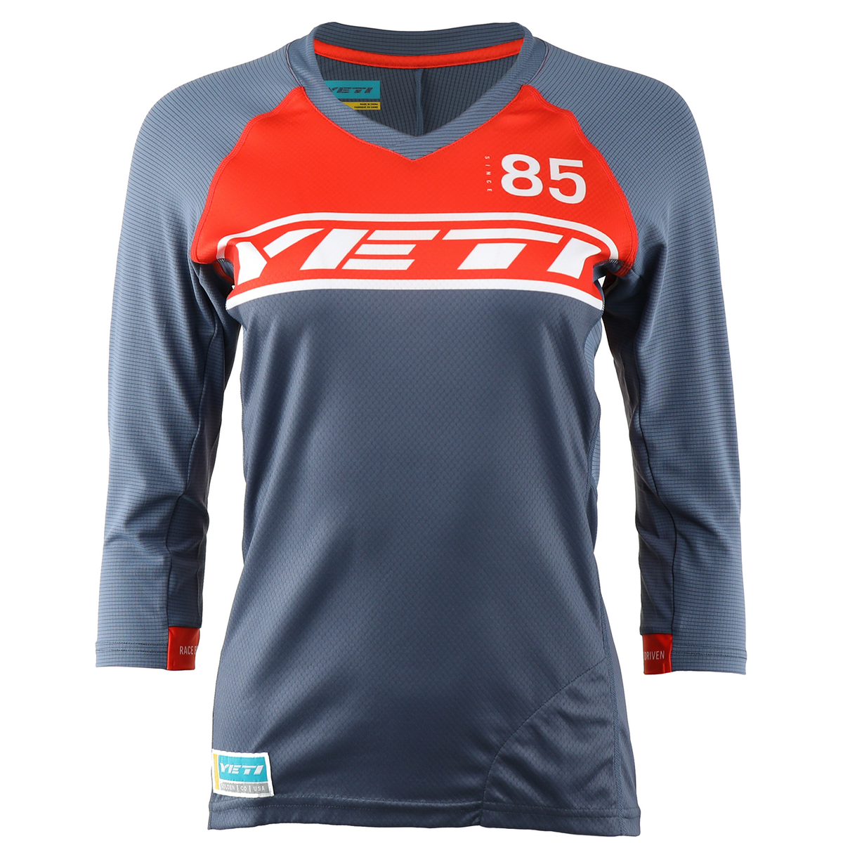 Yeti Cycles Enduro 3/4 Jersey - Women's Slate