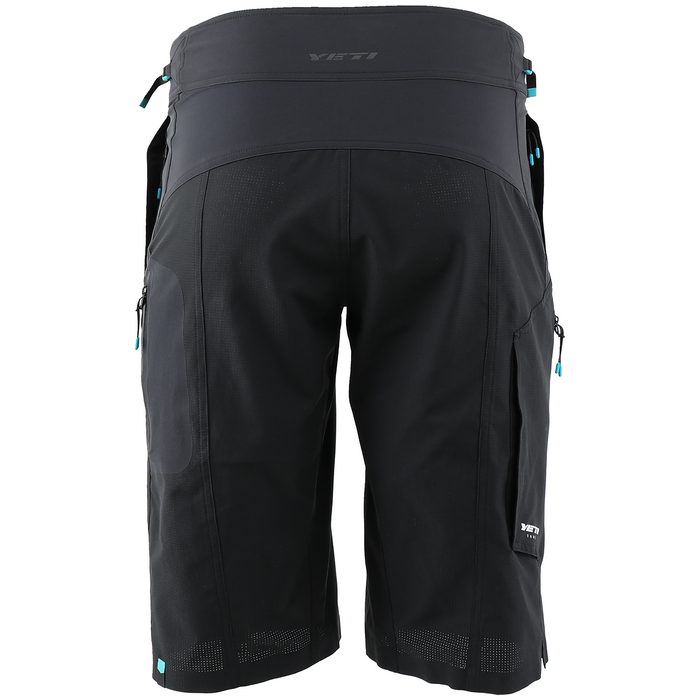 Yeti Cycles Turq Dot Air Shorts Black