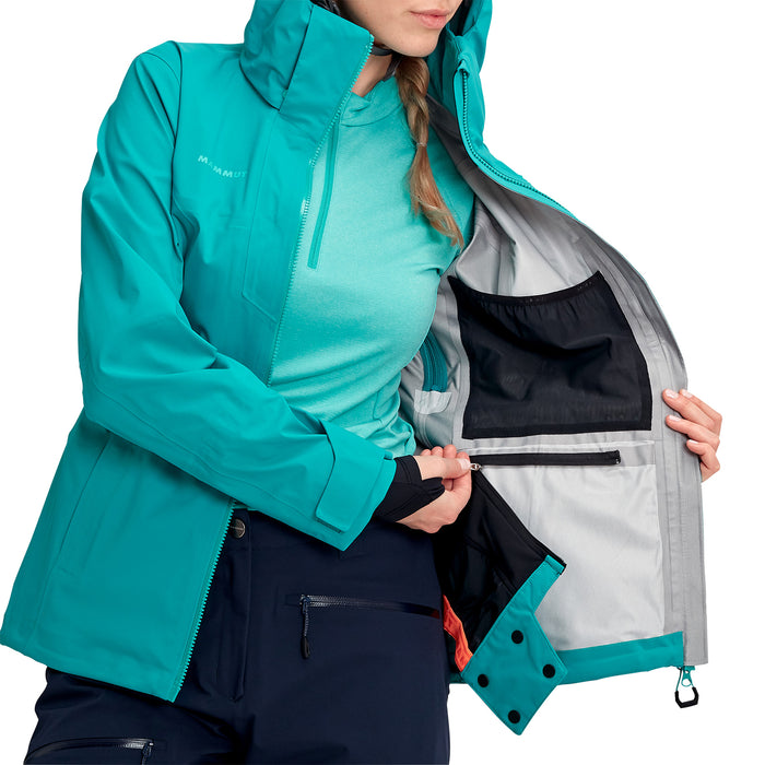 Mammut Stoney HS Jacket - Women's Dark Ceramic