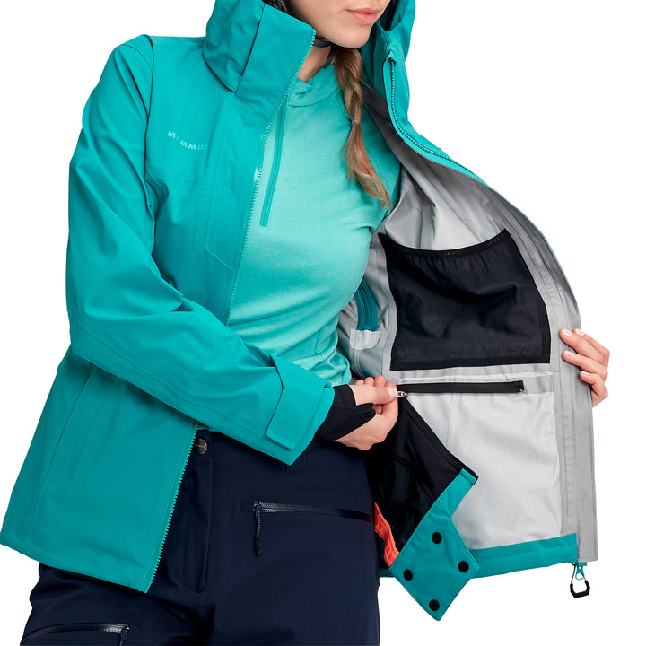 Mammut Stoney HS Jacket - Women's Dark Ceramic