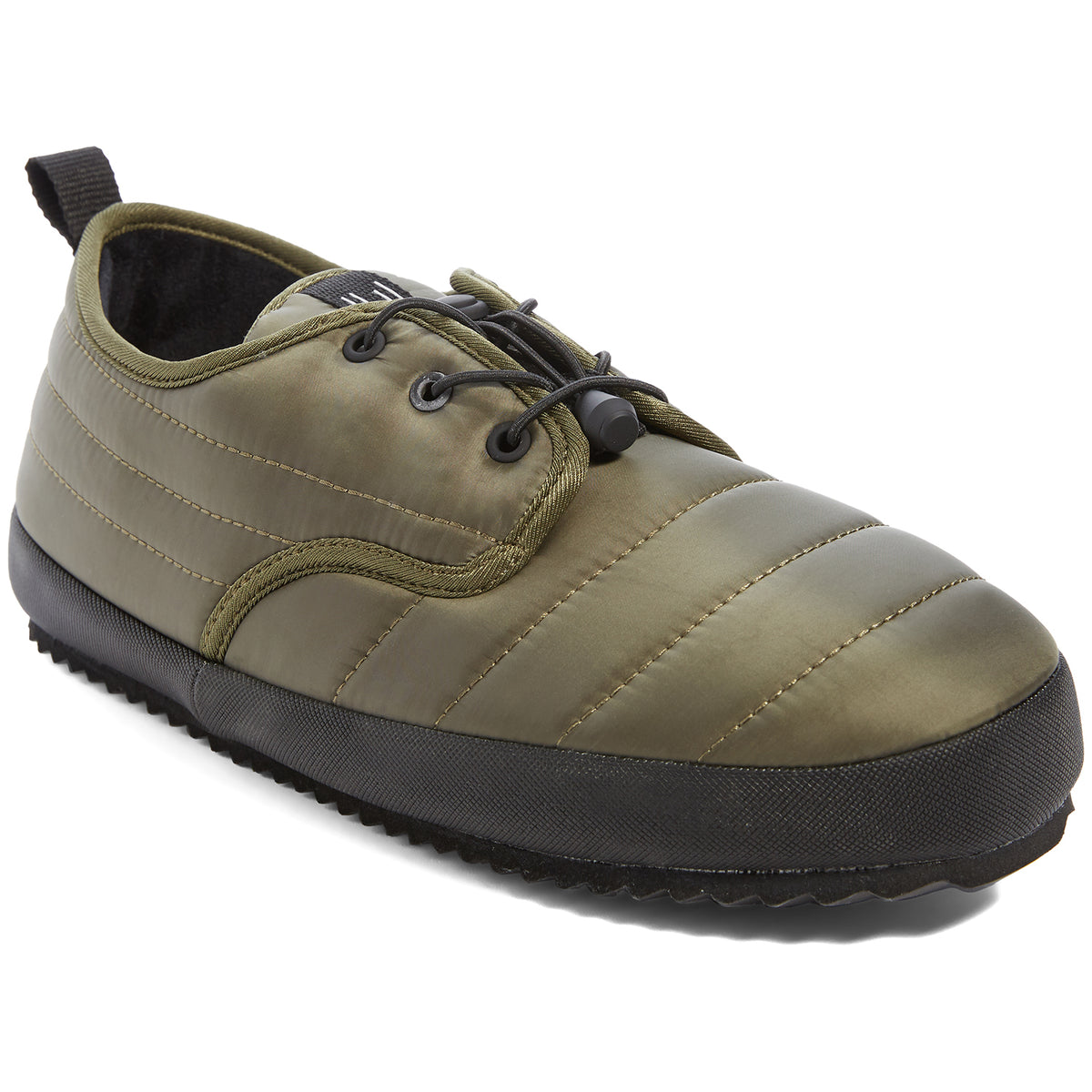 Holden Puff Slipper Shoes - Unisex Dark Olive