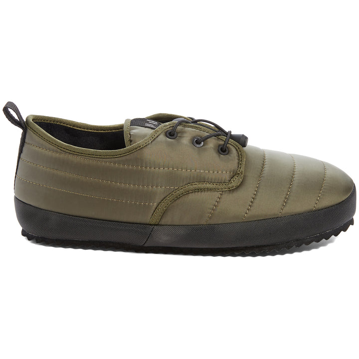 Holden Puff Slipper Shoes - Unisex Dark Olive
