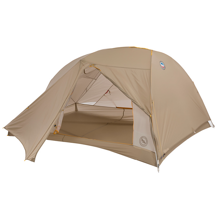 Big Agnes Tiger Wall UL 3-Person Solution Dye Bikepack Tent Greige/Gray