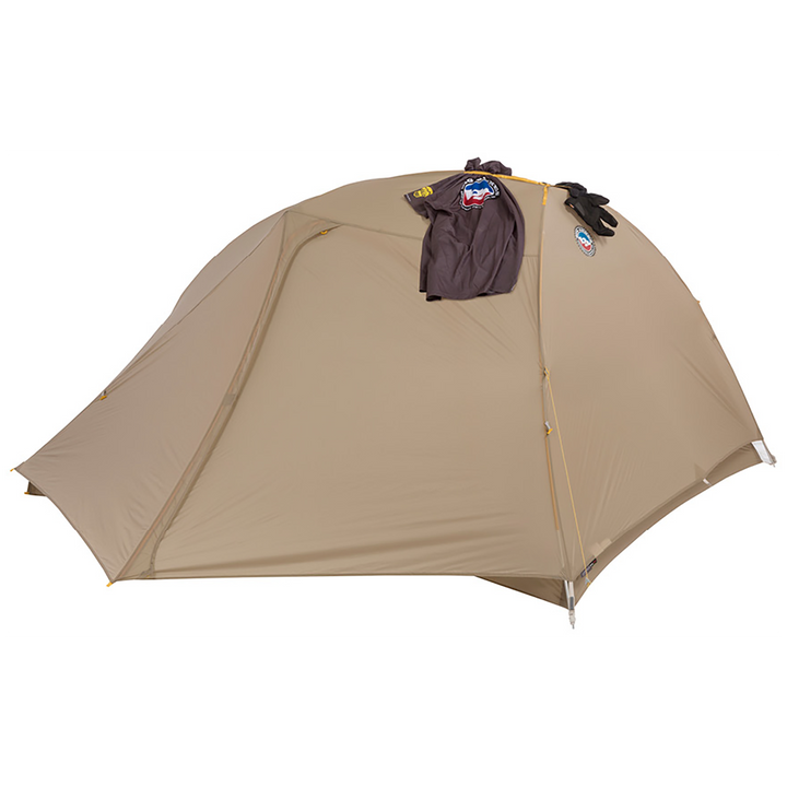 Big Agnes Tiger Wall UL 3-Person Solution Dye Bikepack Tent Greige/Gray