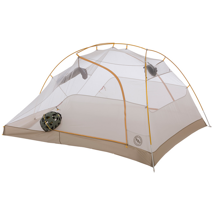 Big Agnes Tiger Wall UL 3-Person Solution Dye Bikepack Tent Greige/Gray