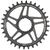 Wolf Tooth Components Direct Mount Chainring for Shimano Cranks Black