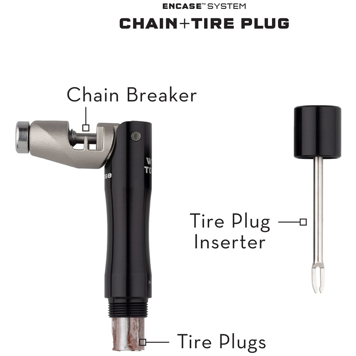 Wolf Tooth Components EnCase System Chain and Tire Plug Multitool Black